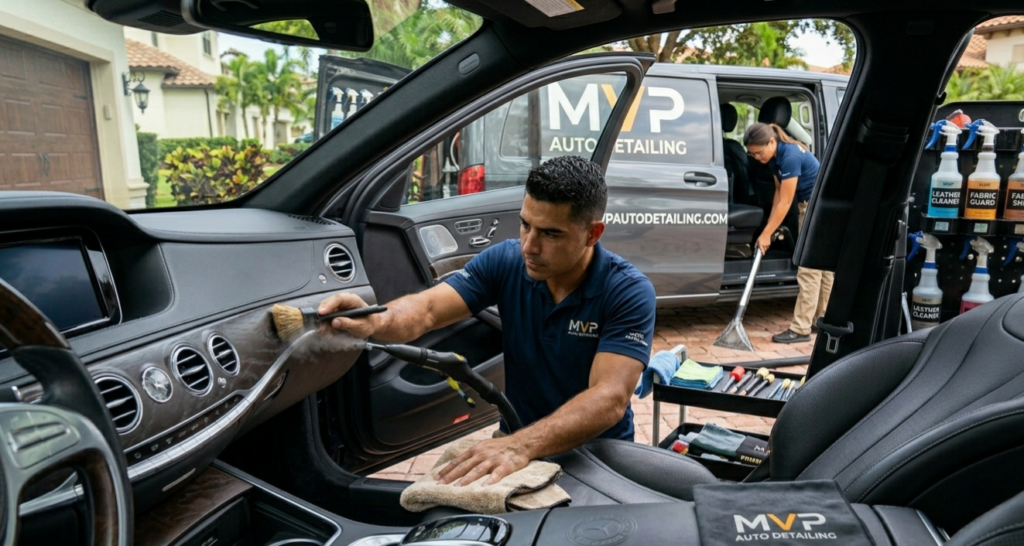 Interior Car Detailing St Petersburg FL - MVP Auto Detailing