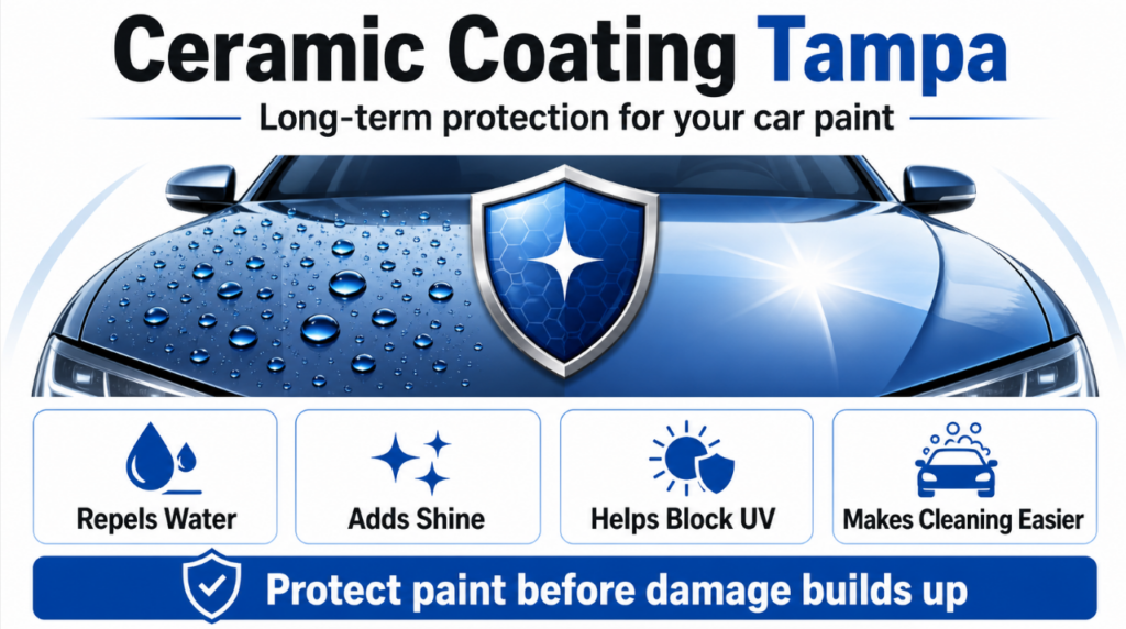 Ceramic Coating Tampa What It Does and When Your Car Needs It