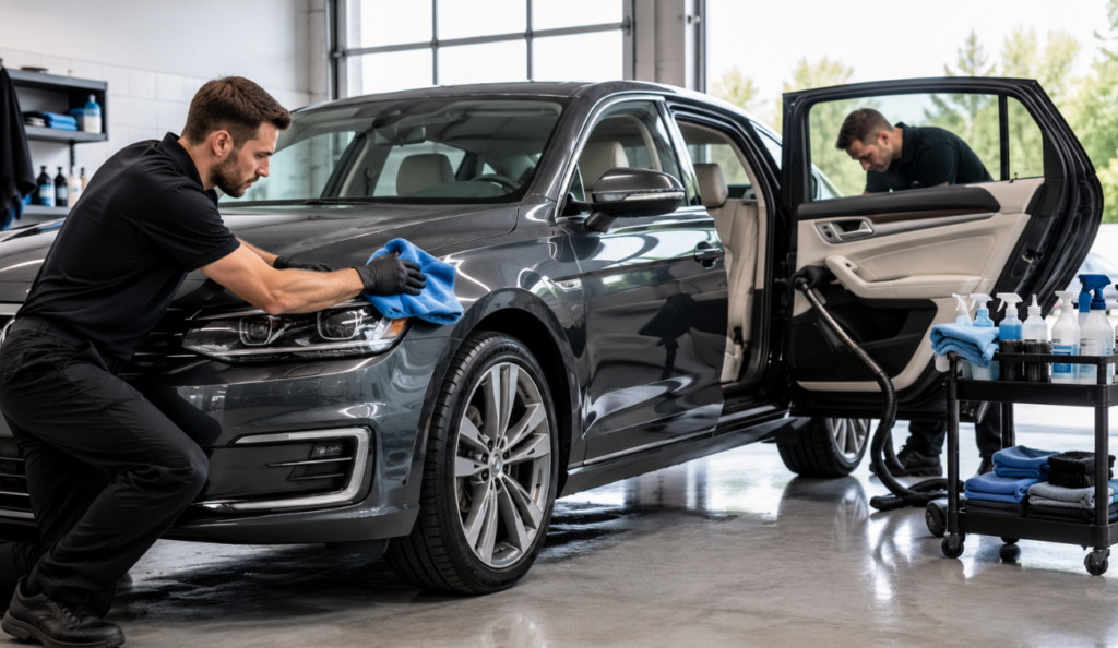 What Is Included in a Full Car Detailing Service