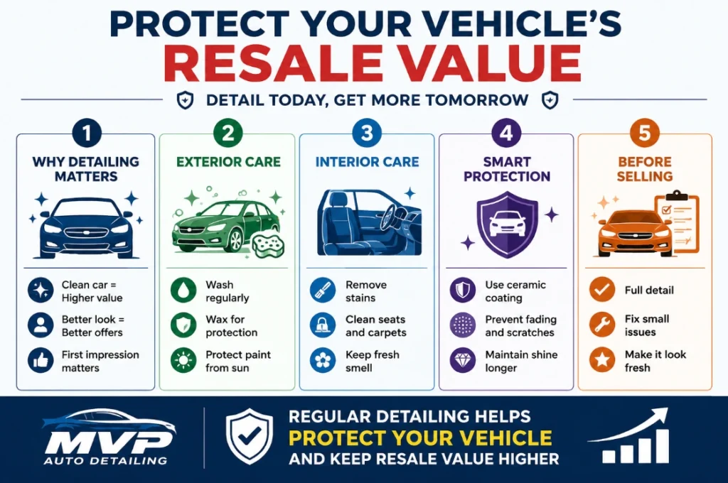 How Car Detailing Helps Protect Your Vehicle’s Resale Value